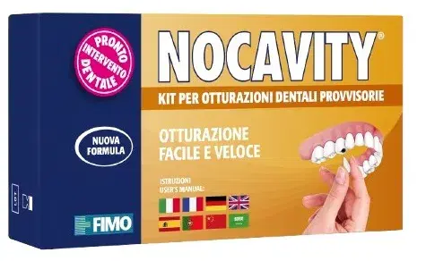 Nocavity Kit per Otturazioni Dentali Provvisorie