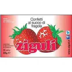 Zigulì Fragola Blister 36 Palline