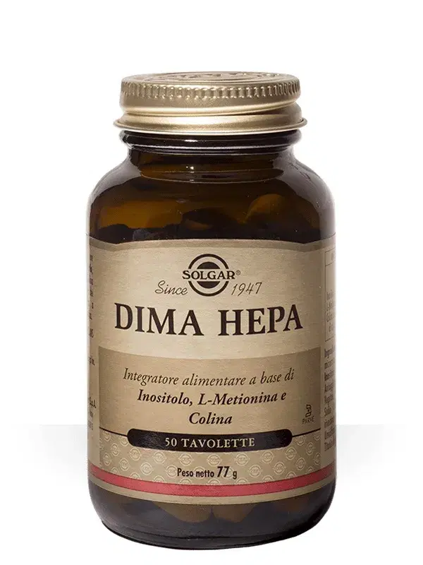 Solgar Linea Fegato Sano DIMA HEPA Integratore Alimentare 50 Tavolette