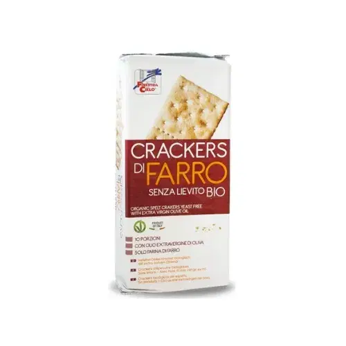 La Finestra sul Cielo Crackers di Farro Senza Lievito Bio 280 g