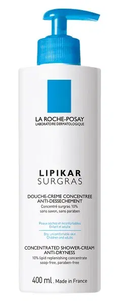 La Roche Posay Lipikar Surgras Doccia Crema Concentrata Anti Secchezza 400 ml