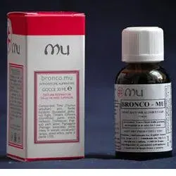 Bronco Mu Integratore per il Benessere Respiratorio Gocce 30 ml