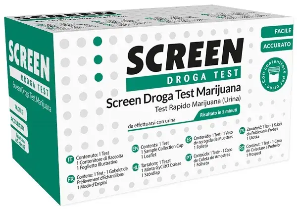 Screen Droga Test Marijuana Urina