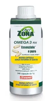 Enerzona Linea Integratori Omega3 Rx Acidi Grassi EPA DHA 48 Capsule da 1 g