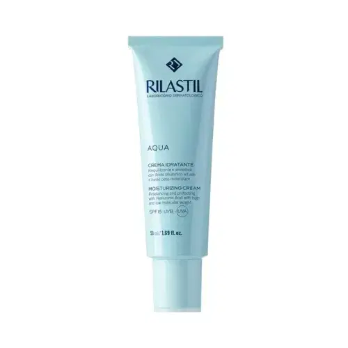Rilastil Crema Idratante Viso SPF 15 50 Ml