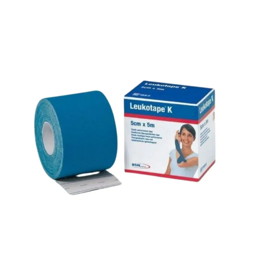 Essity Leukotape K Taping Fisioterapico 5x500cm Blu