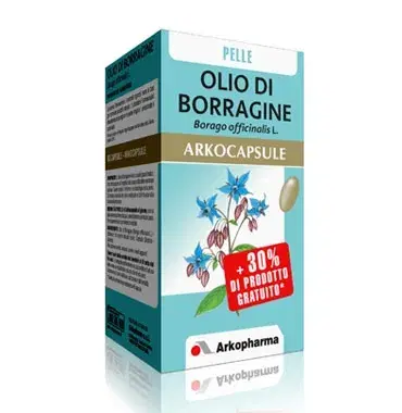 Arkocapsule Linea Pelle Olio di Borragine Integratore Alimentare 60 Perle