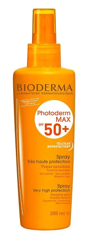 Bioderma Sole Linea Photoderm SPF50+ MAX Acqua Spray Pelli Intolleranti 200 ml