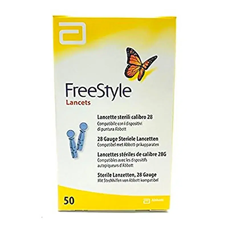 Abbott Diabetes Care Linea Dispositivi Medici Freestyle Glicemia 50 Lancette