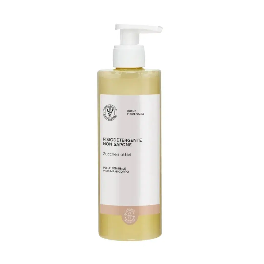 Unifarco FisioDetergente Delicato Non Sapone per Viso Mani e Corpo 400 ml