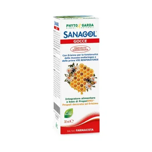 Phyto Garda Sanagol Gocce Propoli Integratore 30 ml