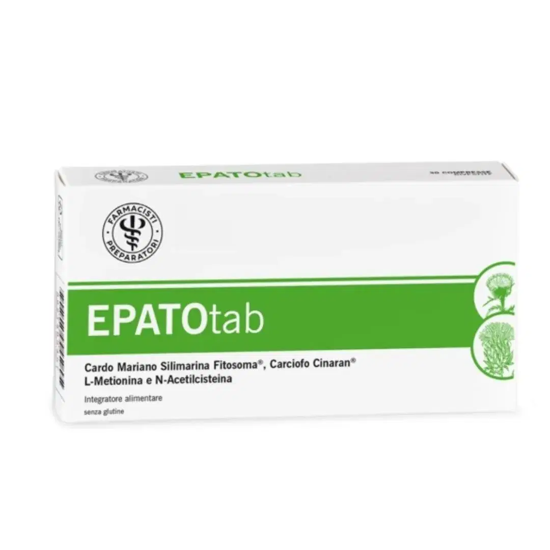 Unifarco EPATOtab Integratore Alimentare per la Funzione Epatica 30 Compresse