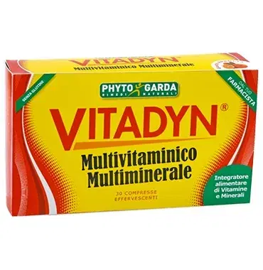 Phyto Garda Linea Vitamine Vitadyn Multivitaminico 30 Compresse Effervescenti