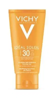 Vichy Ideal Soleil Viso Dry Touch Emulsione Anti-lucidità Spf30 50 ml