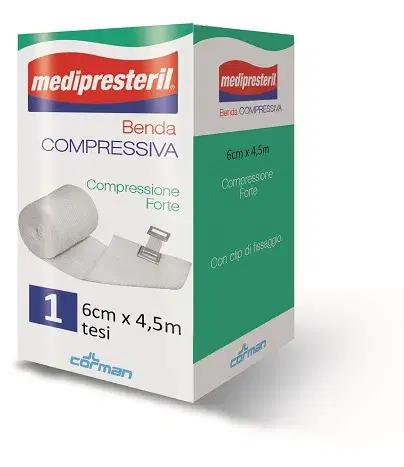 Medipresteril Benda Compressiva Forte 4,5mx6cm