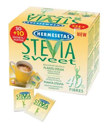 Dompe' Farmaceutici Hermesetas Stevia 50+10 Bustine