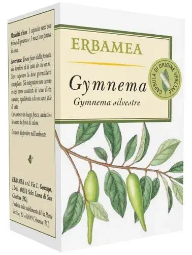 Erbamea Gymnema Integratore per Controllo Zuccheri 500 mg 50 Compresse