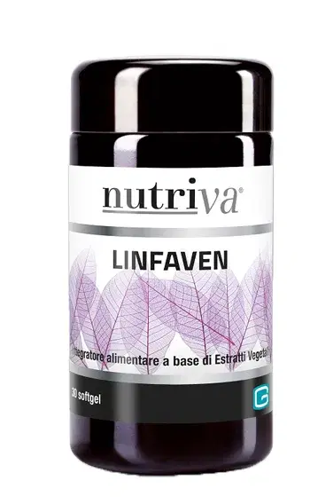 Nutriva Linfaven Integratore per il Microcircolo 30 Capsule Softgel