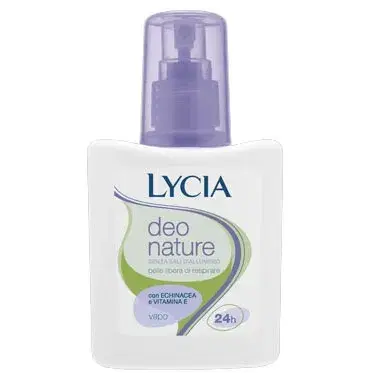 Lycia Linea Pelli Sensibili Deo Nature Deodorante senza Sali di Alluminio 75 ml