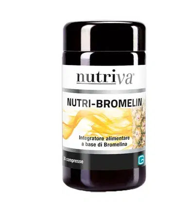 Nutriva Nutri-Bromelin Integratore 30 Compresse