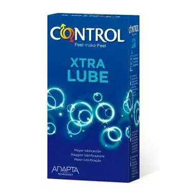 Control Linea Contraccezione Protezione 6 Profilattici Adapta Extra Lube