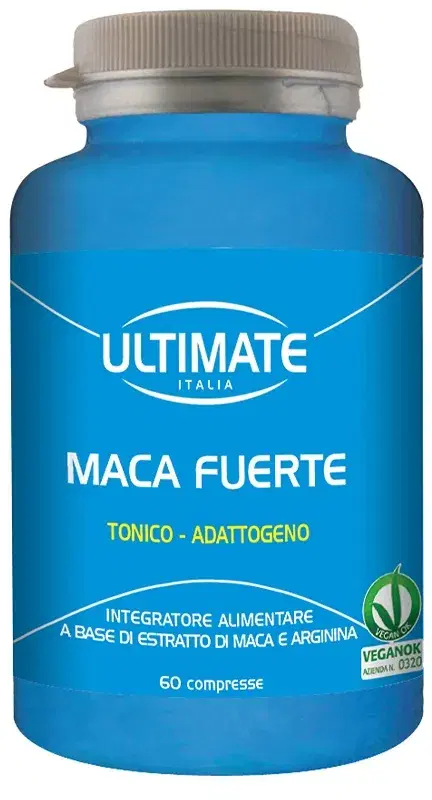 Ultimate Italia Maca Fuerte Inegratore 60 Compresse