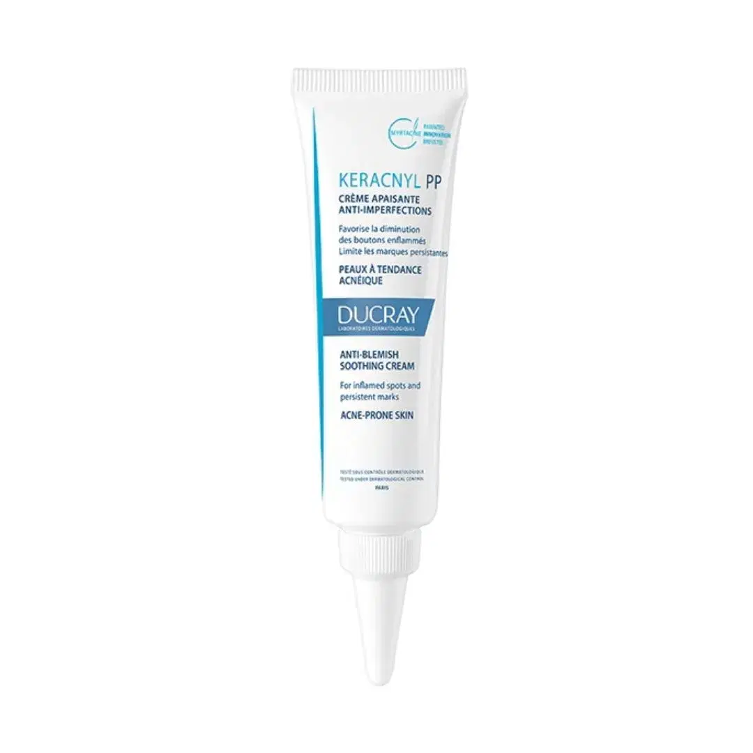 Ducray Keracnyl PP Crema Lenitiva Anti-imperfezioni Pelli Grasse 30 ml