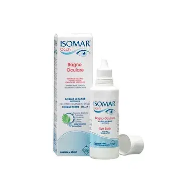 Isomar Linea Pulizia e Salute degli Occhi Soluzione per Bagno Oculare 120 ml
