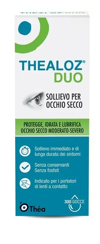 Thealoz Duo Collirio Idratante e Lubrificante 10 ml