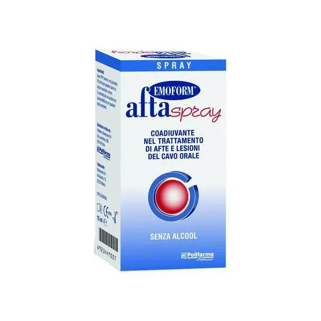Emoform Aftaspray Trattamento Protettivo Contro Irritazione E Lesioni Della Bocc