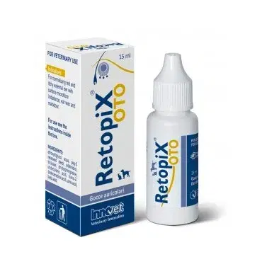 Innovet Linea Animali Domestici Retopix Oto Gocce Lenitive Cani e Gatti 15 ml
