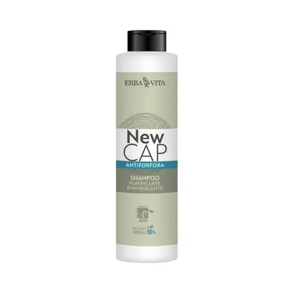 Erba Vita New Cap Shampoo Antiforfora Purificante e Rinfrescante 250 ml