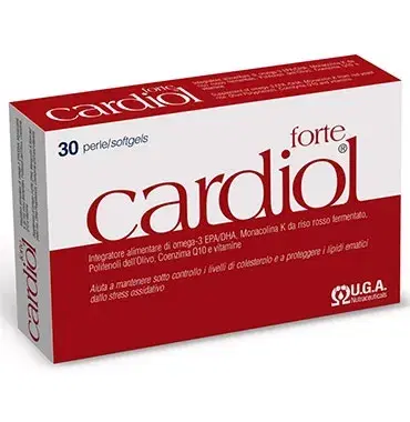 UGA Nutraceuticals Linea Salute del Cuore Cardiol Forte Integratore 30 Capsule