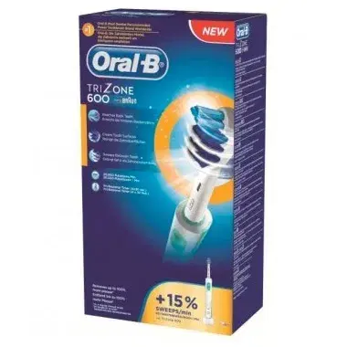 Oral-B Linea Igiene Dentale Quotidiana TriZone 600 Spazzolino Elettrico