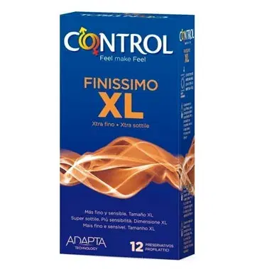 Control Linea Contraccezione Protezione 6 Profilattici Finissimo XL UltraSottili