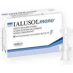 Ialusol Mono Gocce oculari 20 Flaconcini