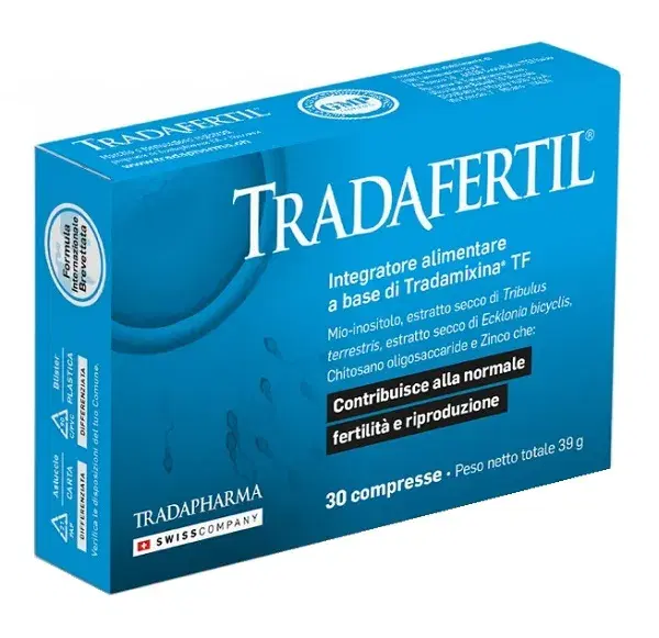 Tradapharma Linea Benessere Uomo Tradafertil Integratore Alimentare 30 Compresse