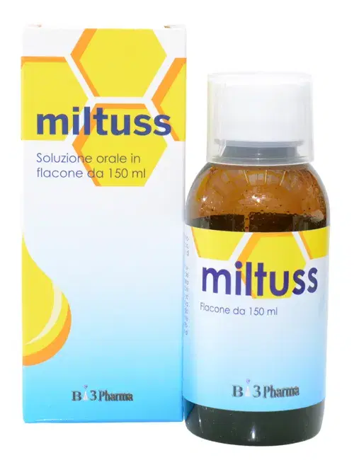 Miltuss Sciroppo Integratore Vie Respiratorie 150 ml