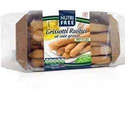 NutriFree Grissotti Rustici Al Sale Grosso Senza Glutine 100 g