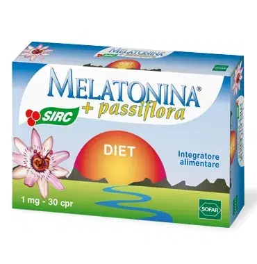 Sofar Melatonina Diet Integratore Sonno e Relax 30 Compresse