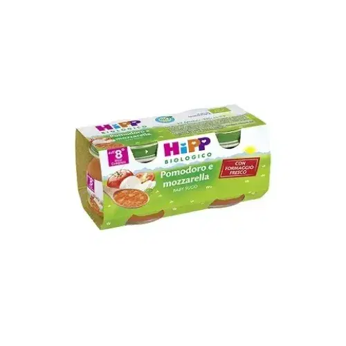Hipp Biologico Baby Sugo Pomodoro E Mozzarella 2x80g