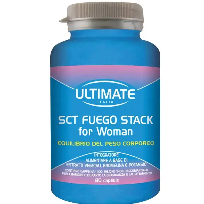Ultimate Italia Sct Fuego Stack For Woman Integratore 80 Capsule