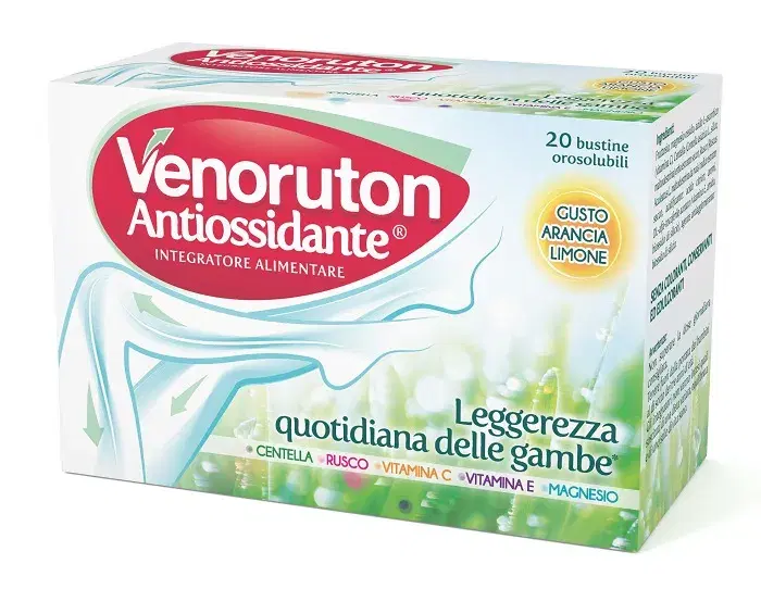 Venoruton Antiossidante Integratore 20 Buste Orosolubili