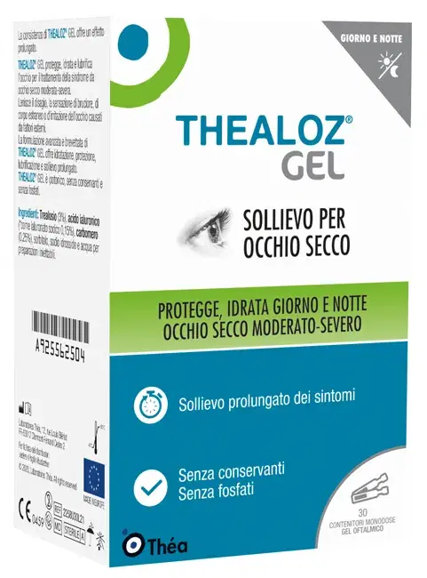Laboratoires Thea Linea Salute Occhi Thealoz Gel Idratante Protettivo 30 Fiale