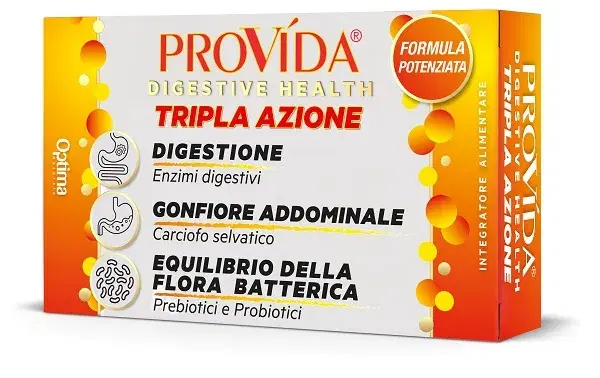 Optima Naturals Linea Digestione Sana Provida Enzimatico Integratore 30 Capsule