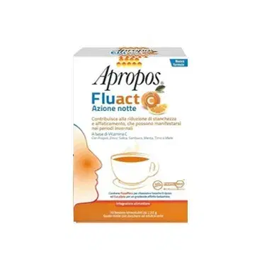 Apropos Linea Difese Immunitarie Fluact C Azione Notte Rilassante 10 Buste