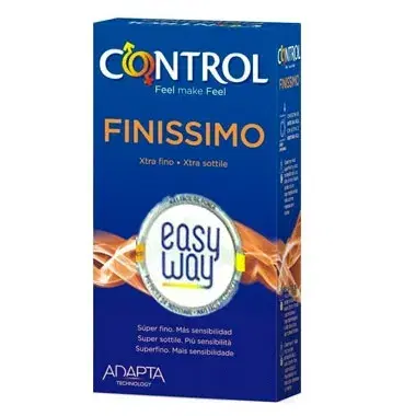 Control Linea Contraccezione Protez 6 Profilattici Adapta Finissimo Easy Way