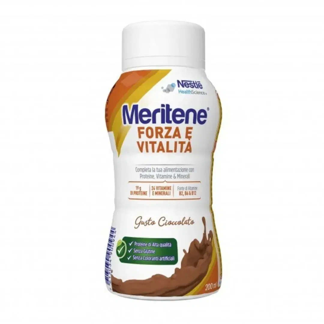 Nestle Meritene Forza e Vitalità Gusto Cioccolato 200 ml