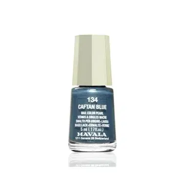 Mavala Minicolor Linea Trucco Unghie Smalto Intenso Colore 134 Caftan Blue