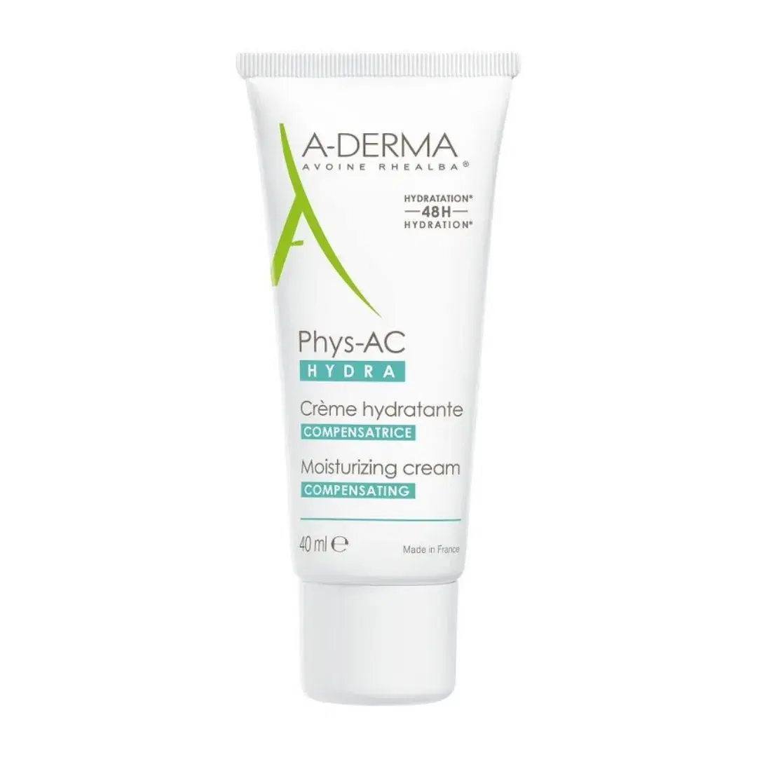 A-Derma Phys-AC Hydra Crema Idratante Compensatrice per Pelli Grasse 40 ml